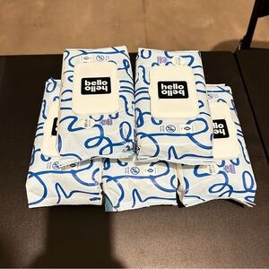 5 Pack  (x60) Hello Bello Extra Gentle Baby Wipes Exp 2027